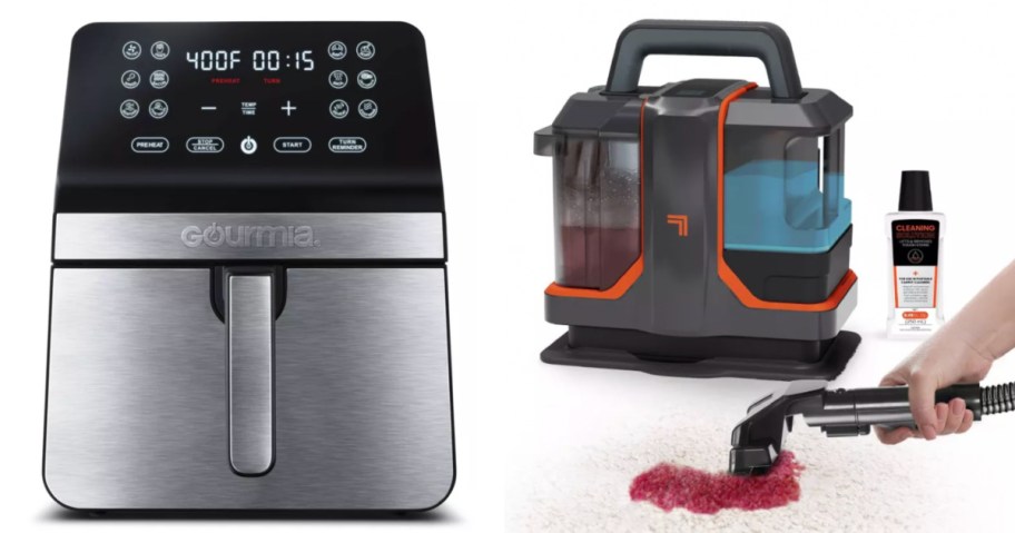air fryer and spot carpet cleaner