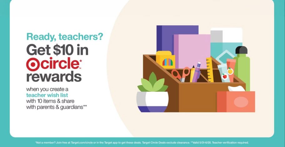 Target Offer for Teachers in Weekly Ad