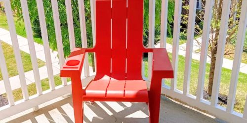 Stackable Adirondack Chair w/ Cup & Phone Holders Just $15 on Target.com