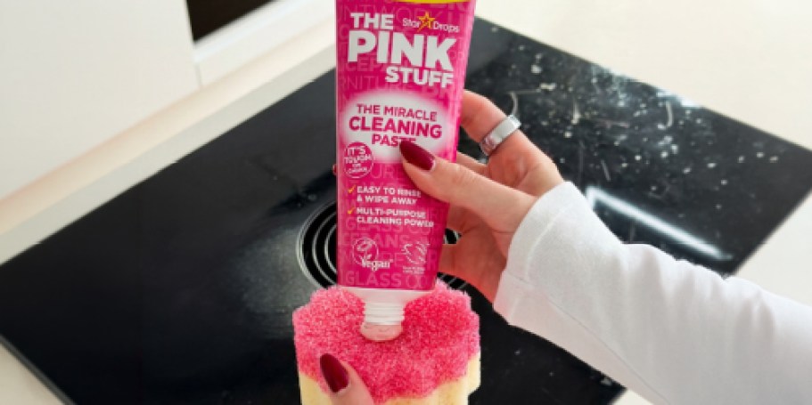 The Pink Stuff Cleaner Squeezable Tube Only $3.58 Shipped on Amazon!