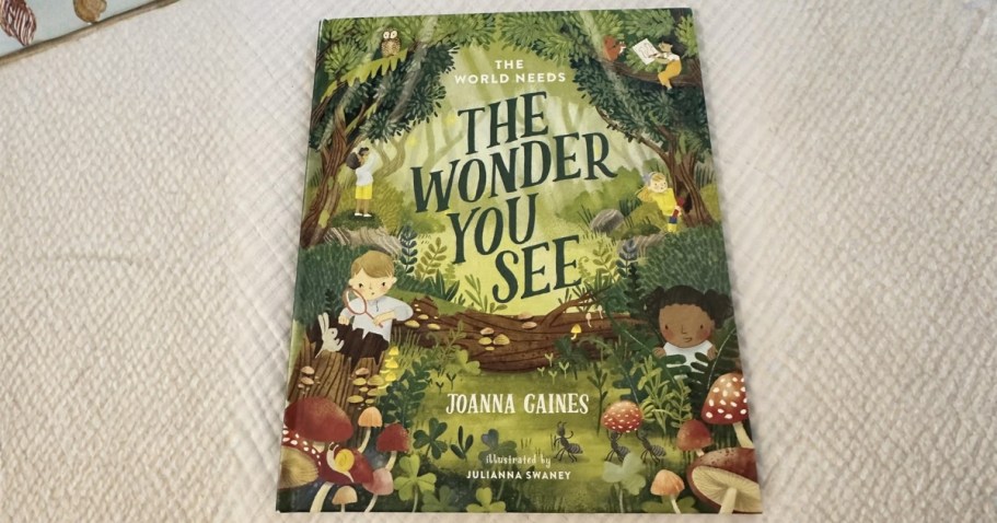 The World Needs the Wonder You See Book by Joanna Gaines Only $8.75 on Amazon