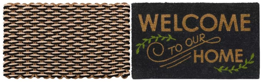 two Threshold Doormats