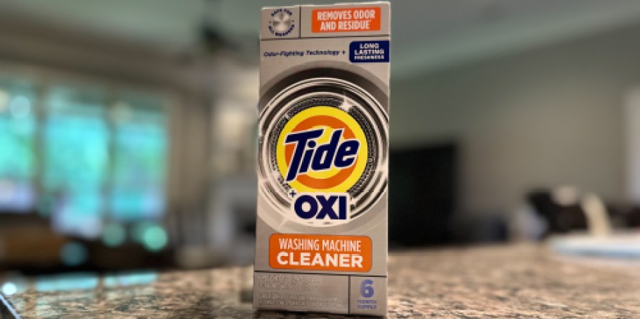 FREE Tide Washing Machine Cleaner 6-Month Supply After Cash Back at Target