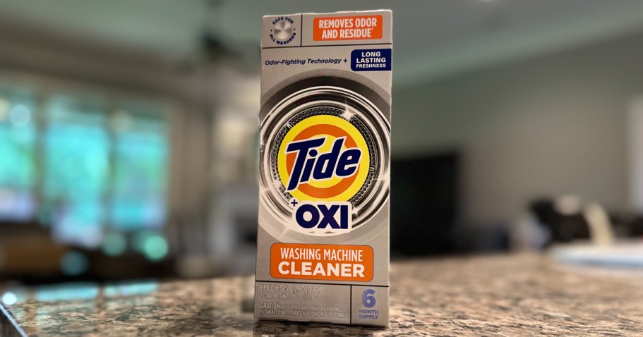 FREE Tide Washing Machine Cleaner 6-Month Supply After Cash Back at Target