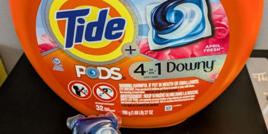 FOUR Tide Pods 32-Count Just $32 Shipped on Amazon (Reg. $92)