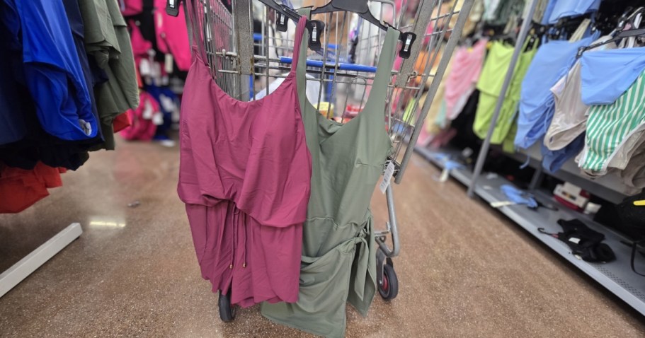 The BEST Swim Romper & Swim Dress Are Only $19.98 at Walmart