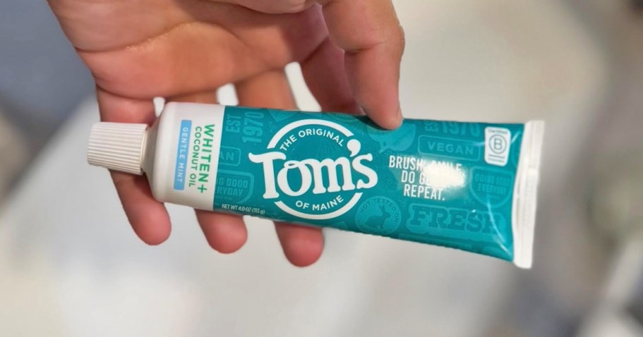 Tom’s of Maine Toothpaste Only $1.70 Shipped on Amazon (Regularly $6)