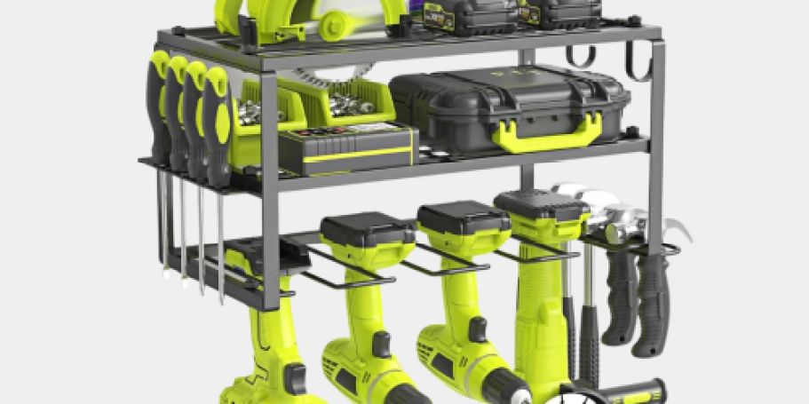 Wall-Mounted Tool Organizer Only $12.49 on Amazon (Reg. $25)