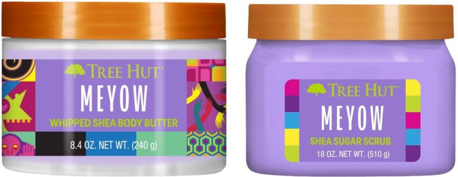 Stock images of tree hut Meyow whipped body butter and sugar scrub