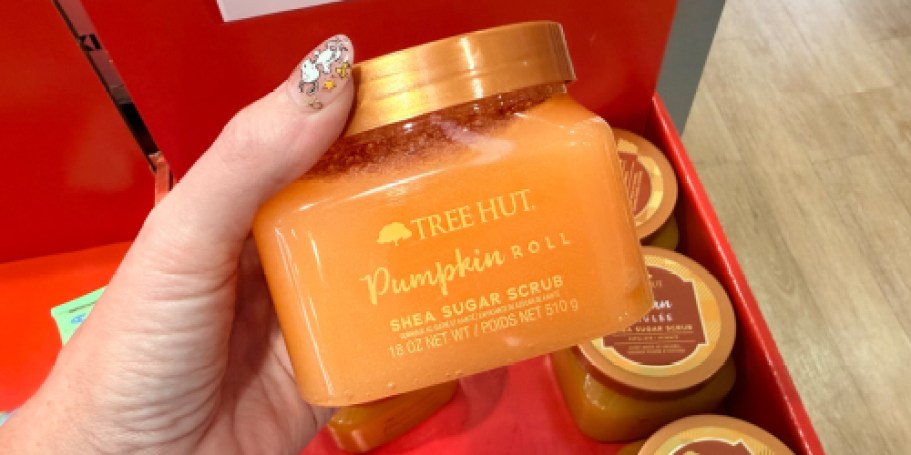 Tree Hut Pumpkin Roll Sugar Scrub Only $4.99 on Amazon (Regularly $10)