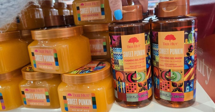Tree Hut Sweet Punkin Sugar Scrubs and Body Washes