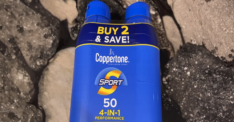 TWO Coppertone Sport SPF 50 Sprays Just $6.88 Shipped on Amazon