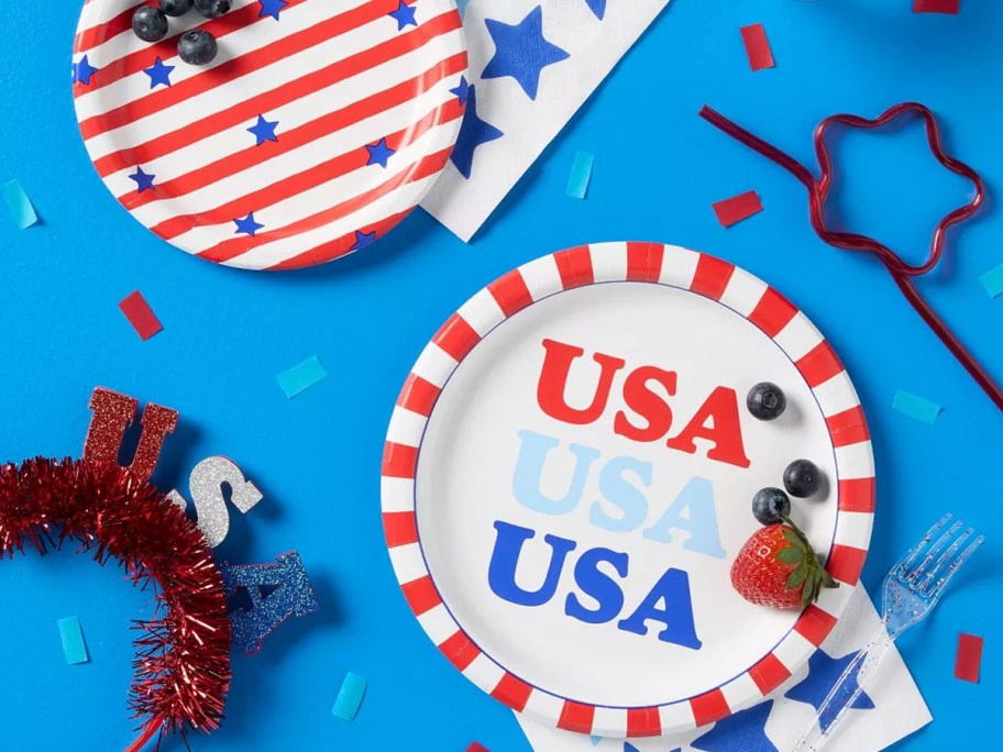 USA Paper Plate at Target