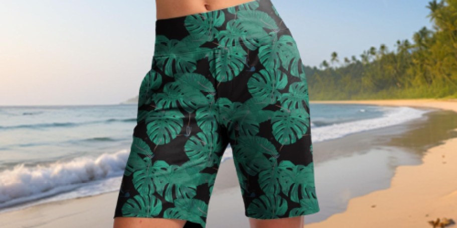 Women’s Swim Shorts Only $9.59 on Amazon