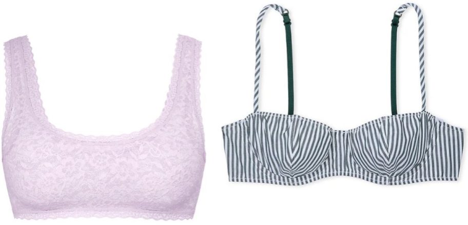 Stock image of Victoria's Secret and PINK Bras
