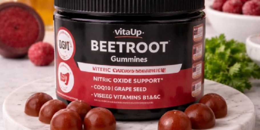 Beet Root Gummies Just $13.45 Shipped on Amazon | Supports Circulation & Heart Health