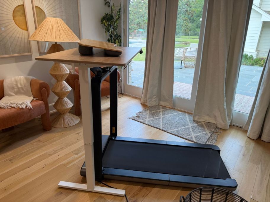 WALKINGPAD X Series Folding Treadmill in living room