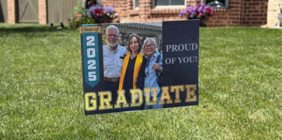 Walgreens Custom Yard Signs Just $12 w/ Free Same-Day Pickup (+ Clever Decor Hack!)
