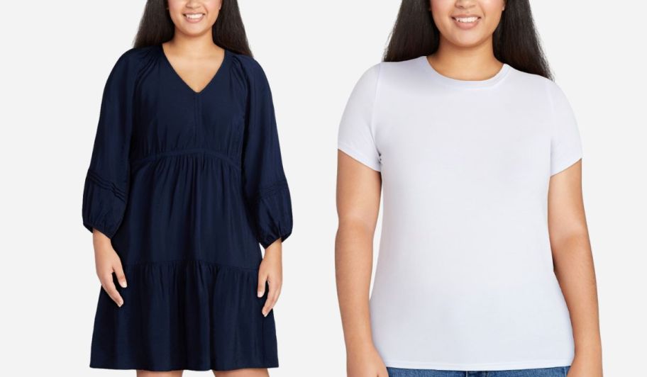 Walmart dress and tees