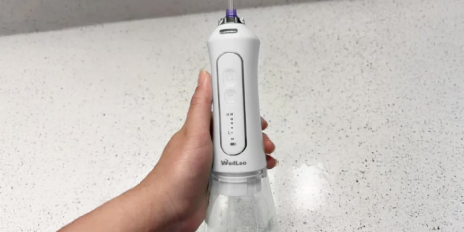 Cordless Water Flosser Only $8.99 on Amazon (Reg. $20)
