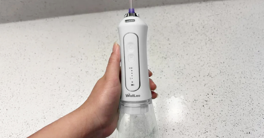 Cordless Water Flosser Only $8.99 on Amazon (Reg. $20)