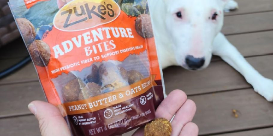 $60 Worth of Zuke’s Soft Dog Treats Just $19.99 Shipped