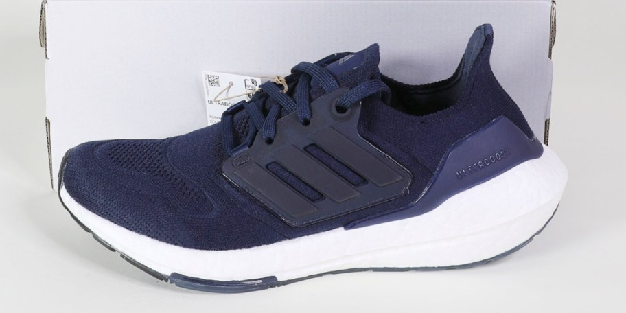 navy and white shoes 