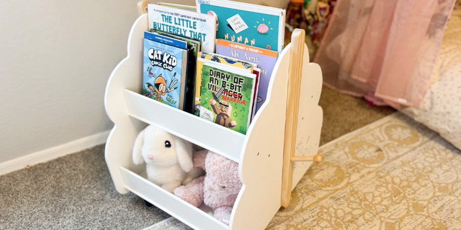 Children’s Rolling Bookcase Only $20.95 Shipped (Reg. $59)