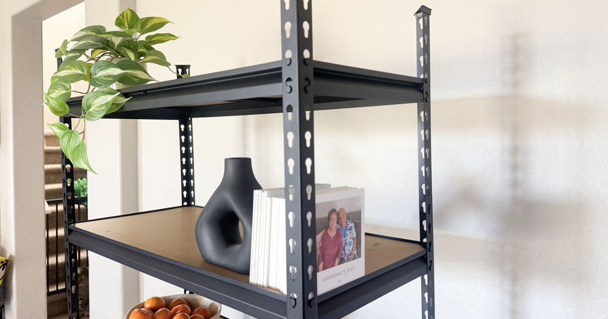 5-Tier Metal Storage Shelf Only $29 Shipped (Reg. $130)