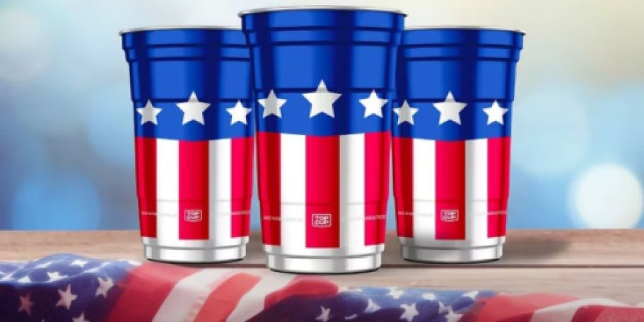 BOGO 50% Off NEW Top Cup All-American Aluminum Cups on Target.com