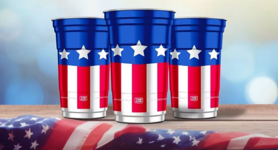 BOGO 50% Off NEW Top Cup All-American Aluminum Cups on Target.com