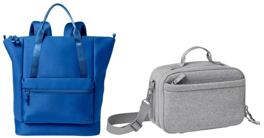 all in motion backpack and lunch tote