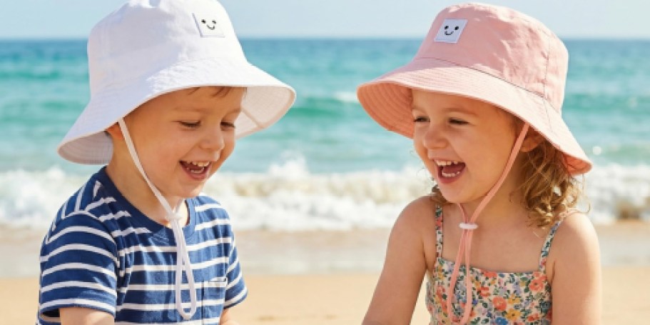 Kids UPF 50+ Sun Hat 2-Pack Just $3.99 on Amazon