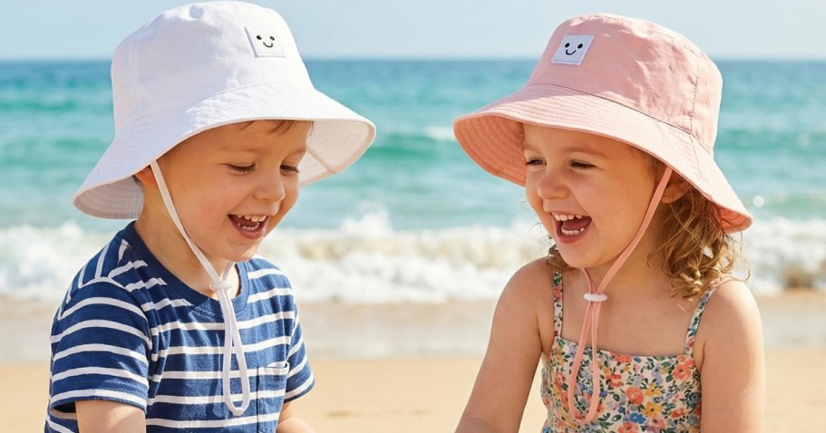 Kids UPF 50+ Sun Hat 2-Pack Just $3.99 on Amazon