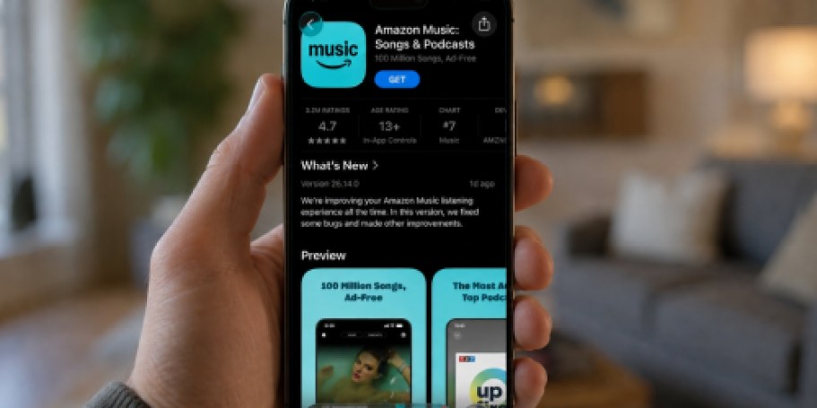 Get 50% Off FIVE Months of Amazon Music Unlimited (Audible Audiobooks Included)