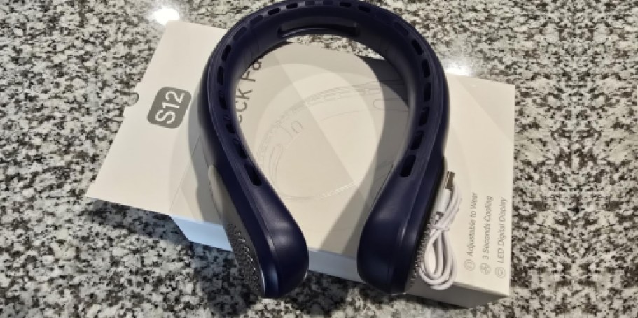 Portable Neck Fan Just $9.99 on Amazon (Reg. $19)