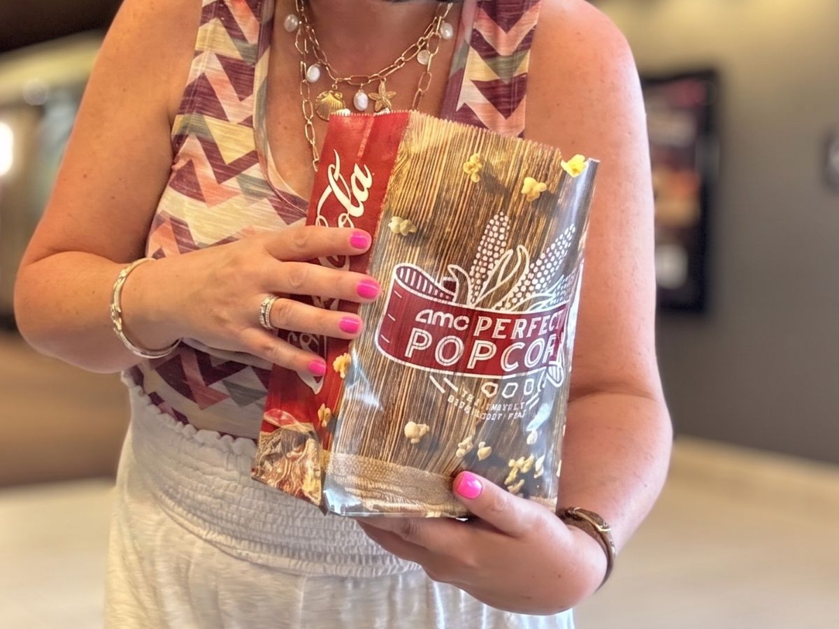 AMC Theatres Movie Tickets For 2 & Popcorn from $12 Per Person