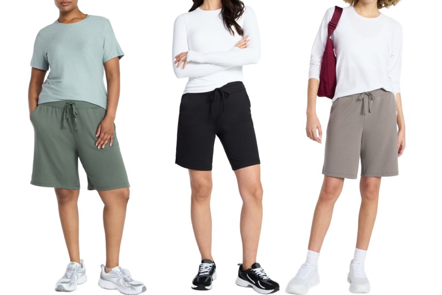 Athletic Works Women’s Bermuda Shorts Only $6 on Walmart.com