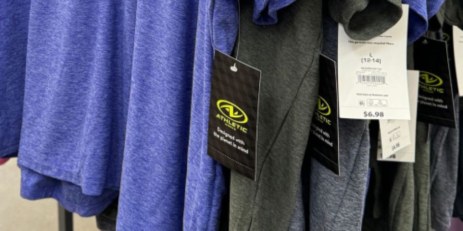 Walmart Athletic Works Clearance from $2.61 | Tees, Dresses, Shorts, & More!