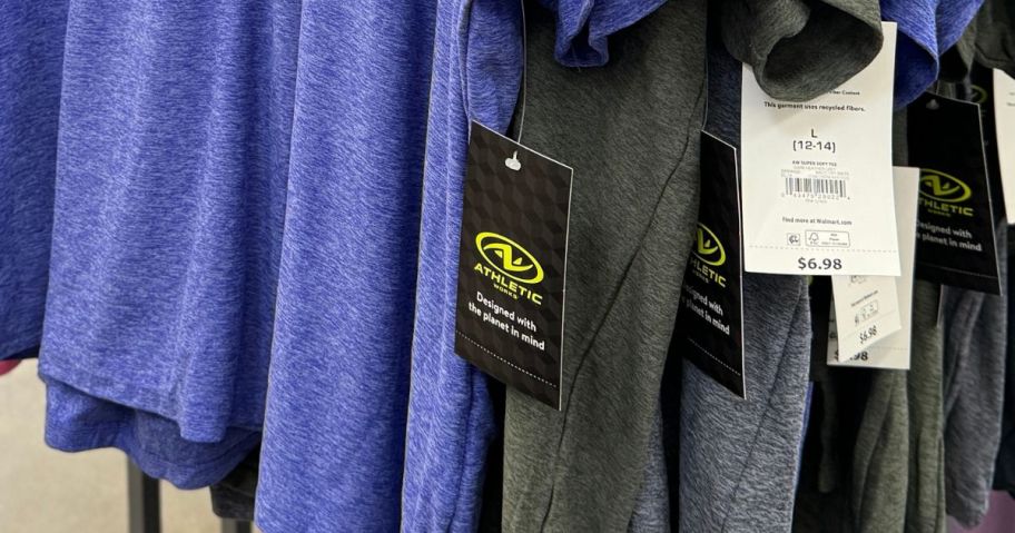 athletic works clothing in store