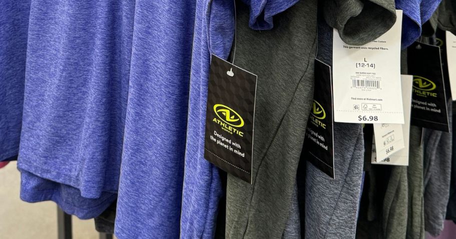Walmart Athletic Works Clearance from $2.61 | Tees, Dresses, Shorts, & More!