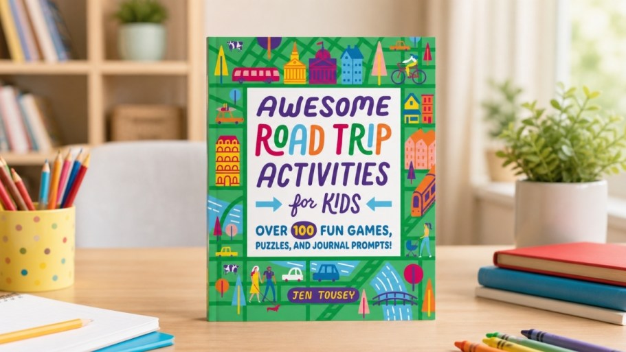 Kids Road Trip Activity Book Just $5.98 on Amazon