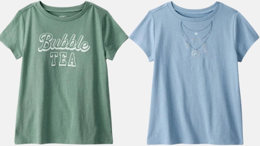 yoddler girl and girls tees