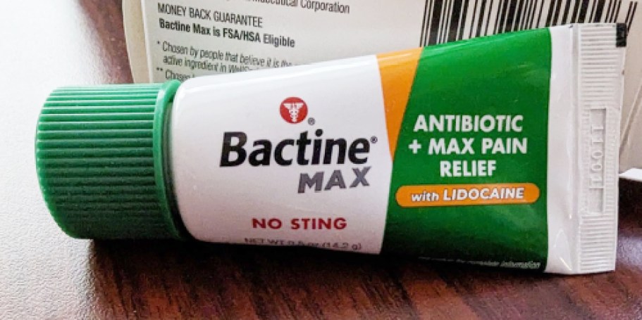 Bactine MAX Ointment Only $3.73 Shipped on Amazon