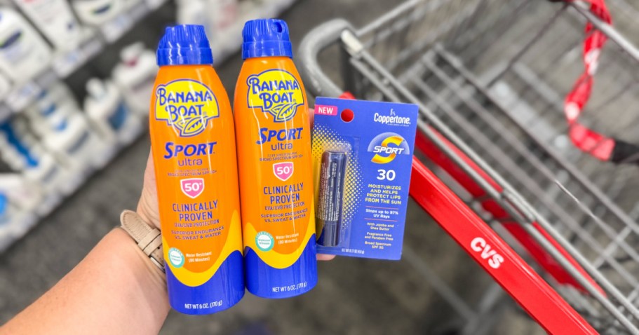 *HOT* Over $25 Worth Of Sunscreen ONLY $7.97 After CVS Rewards