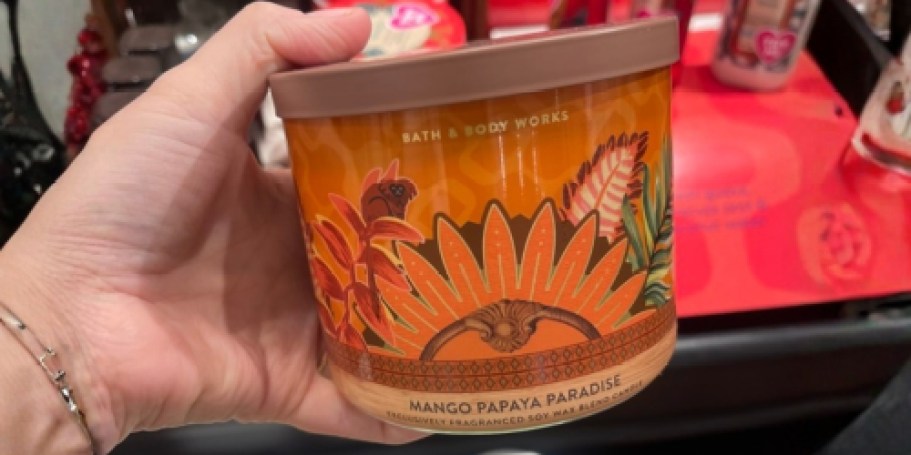 Bath & Body Works 3-Wick Candles Only $12.95