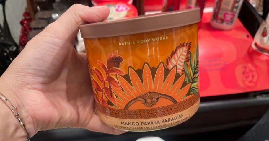 Bath & Body Works 3-Wick Candles Only $12.95