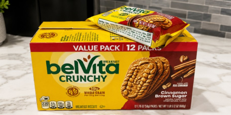belVita Breakfast Biscuits 12-Pack Only $5 Shipped on Amazon