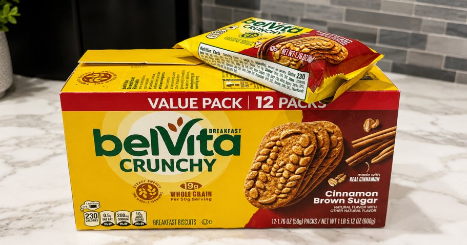 belVita Breakfast Biscuits 12-Pack Only $5 Shipped on Amazon