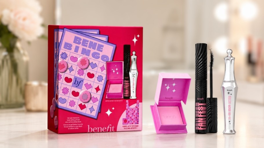 Benefit Cosmetics Lash, Brow, & Cheek Set JUST $24.50 Shipped ($90 Value) – Today Only!